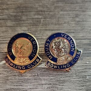 Mount Vernon Bowling Club Pins